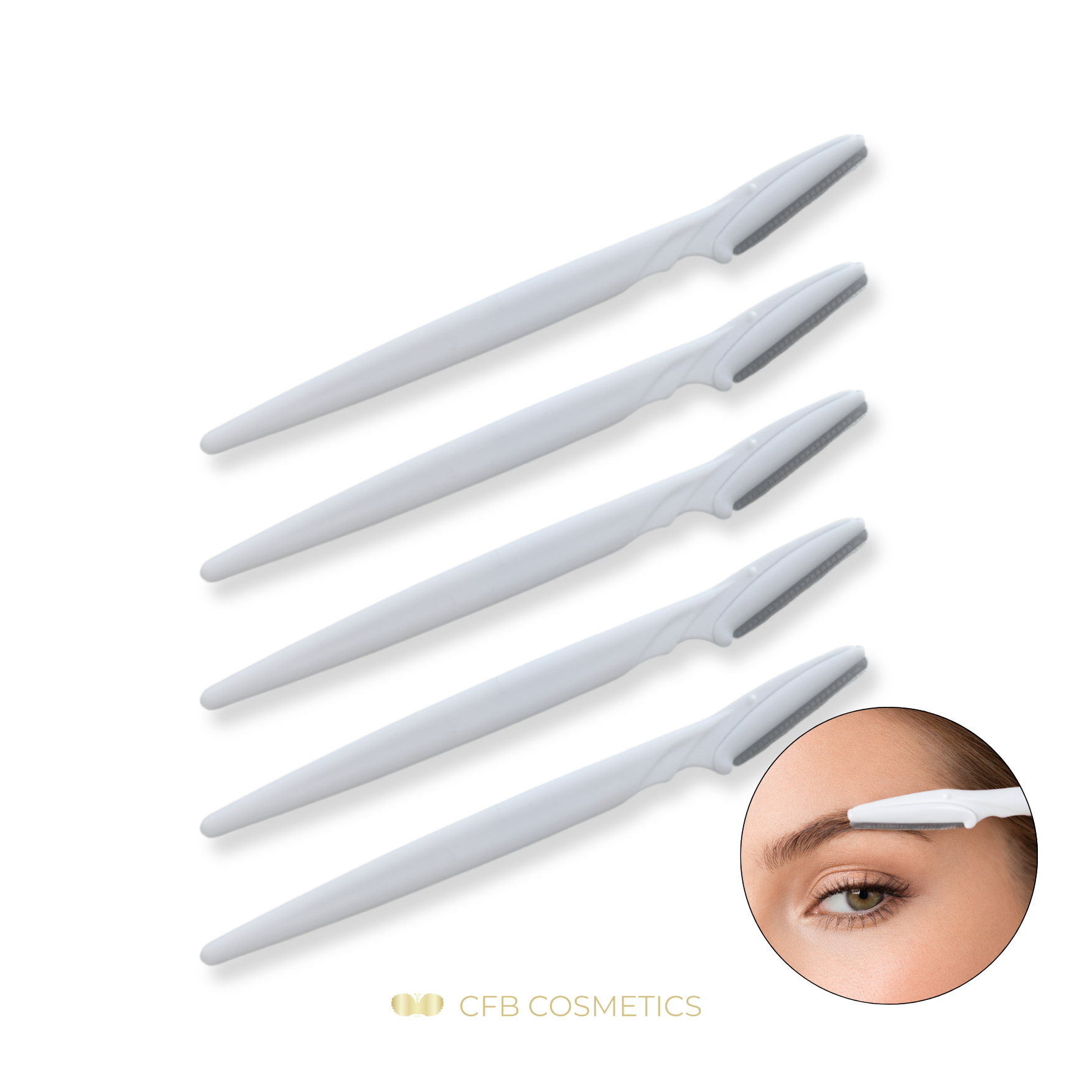 Augenbrauenrasierer Set | Dermaplaning - CFB Cosmetics®