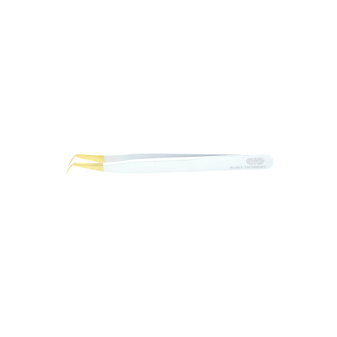 Tweezers | Luxury | No 8 F | 75° | 10mm Tweezers | Luxury | No 8 F | 75° | 10mm