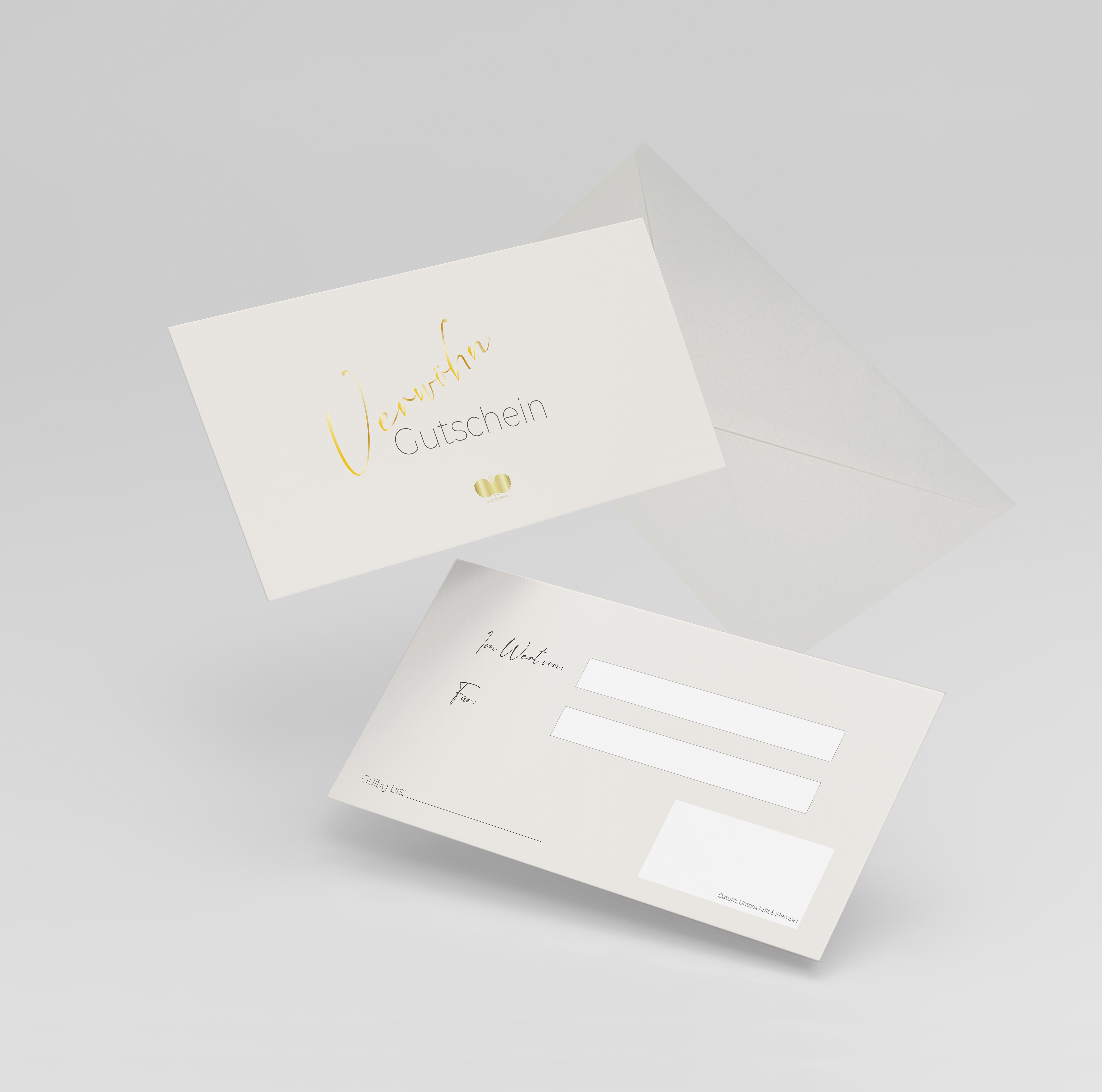 Vouchers | blank | 25 pieces with envelope Vouchers | blank | 25 pieces with envelope