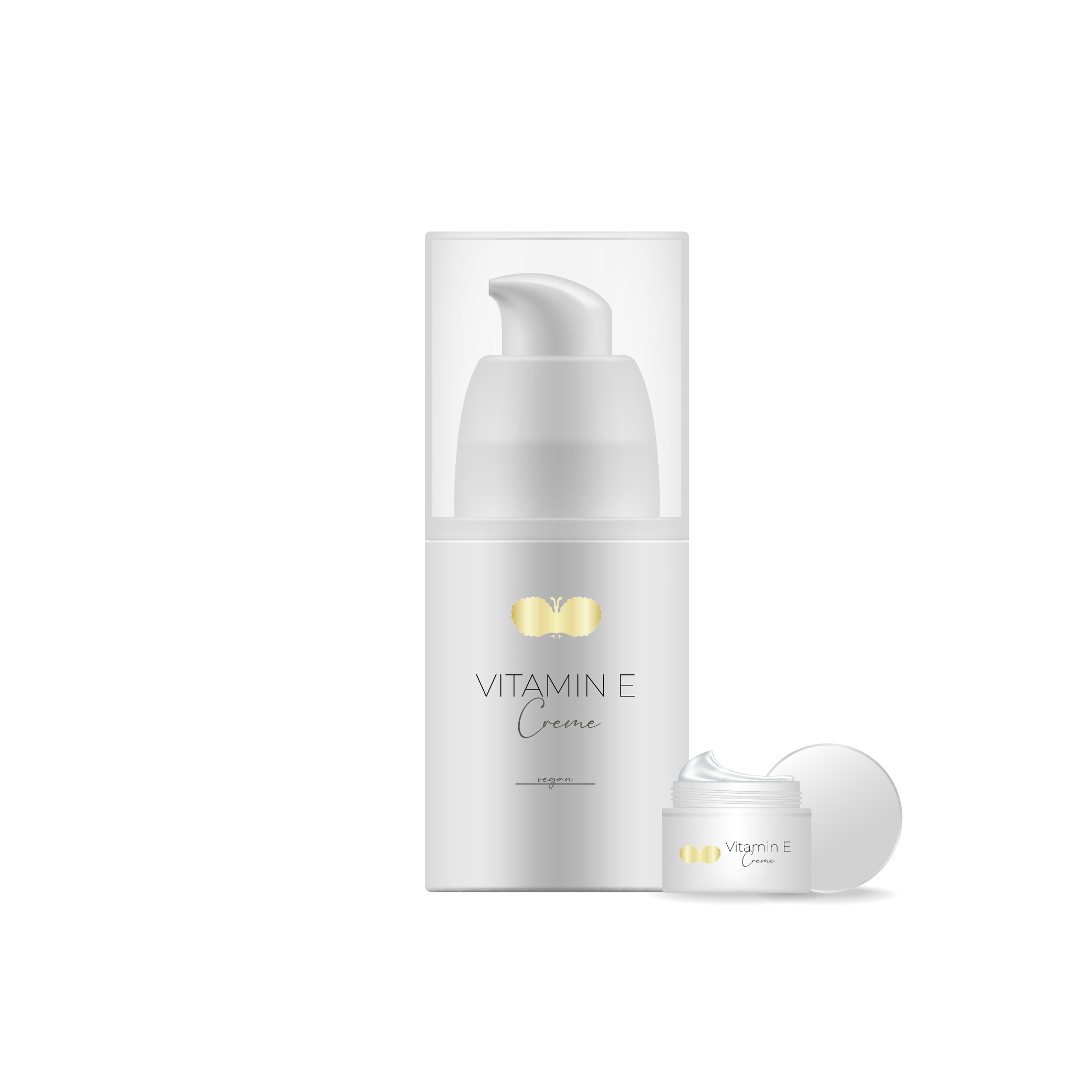 Vitamin E Cream | 50ml | Pump dispenser Vitamin E Cream | 50ml | Pump dispenser