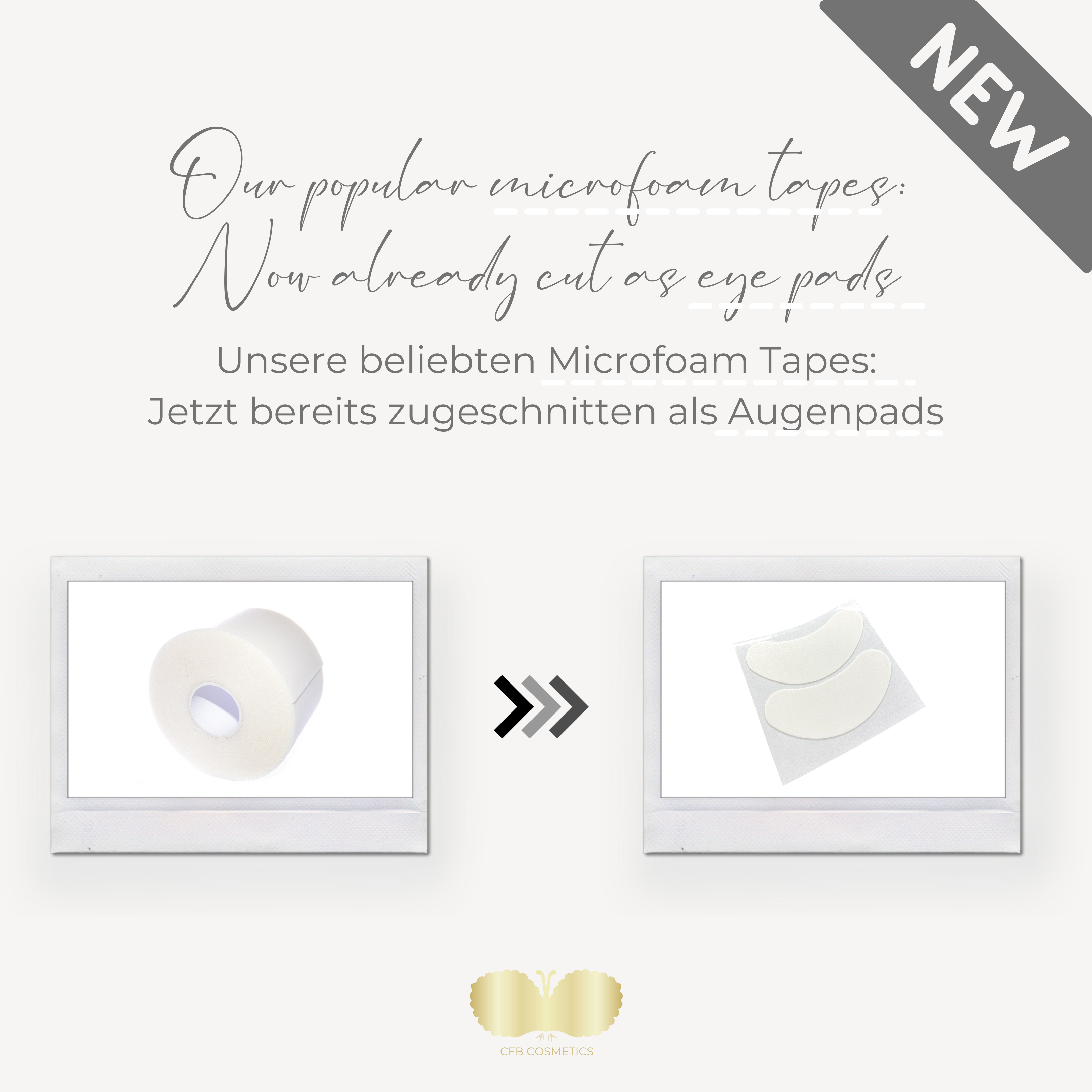 Eye pads | Microfoam | 10 pairs Eye pads | Microfoam | 10 pairs
