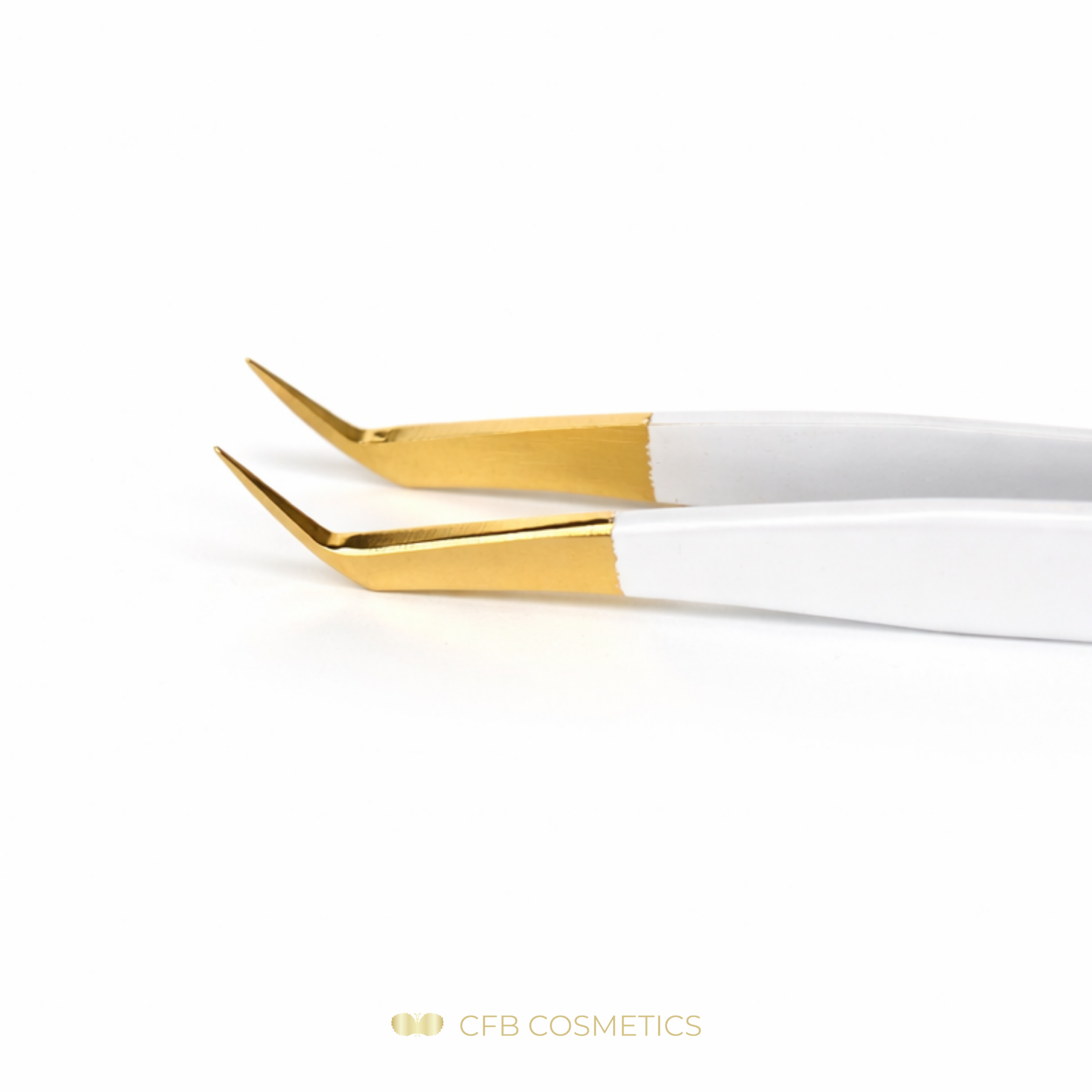 Luxury Tweezers No 8 F 75° 10 mm for volume technique CFB Cosmetics®