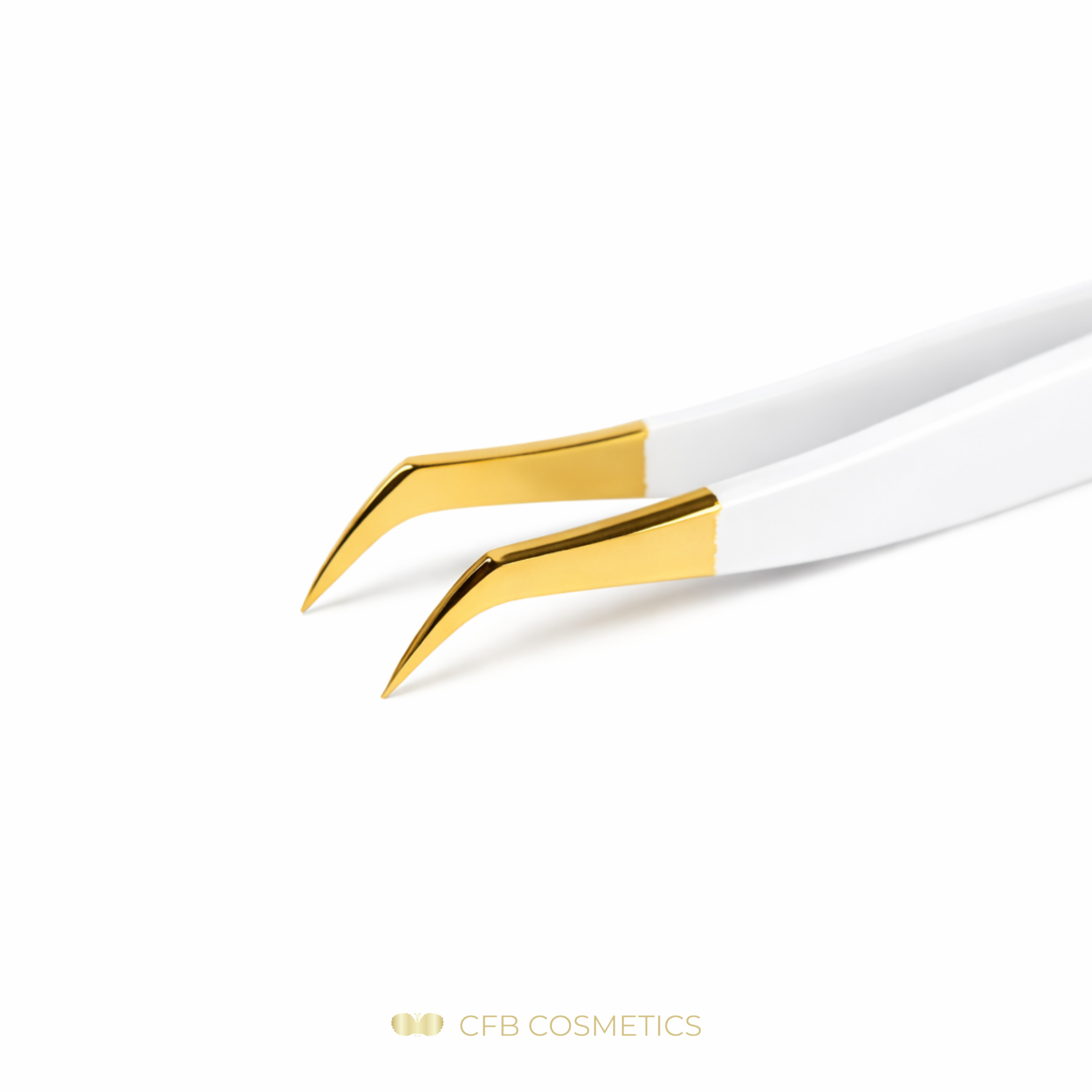 Luxury Tweezers No 8 F 75° 10 mm for volume technique CFB Cosmetics®