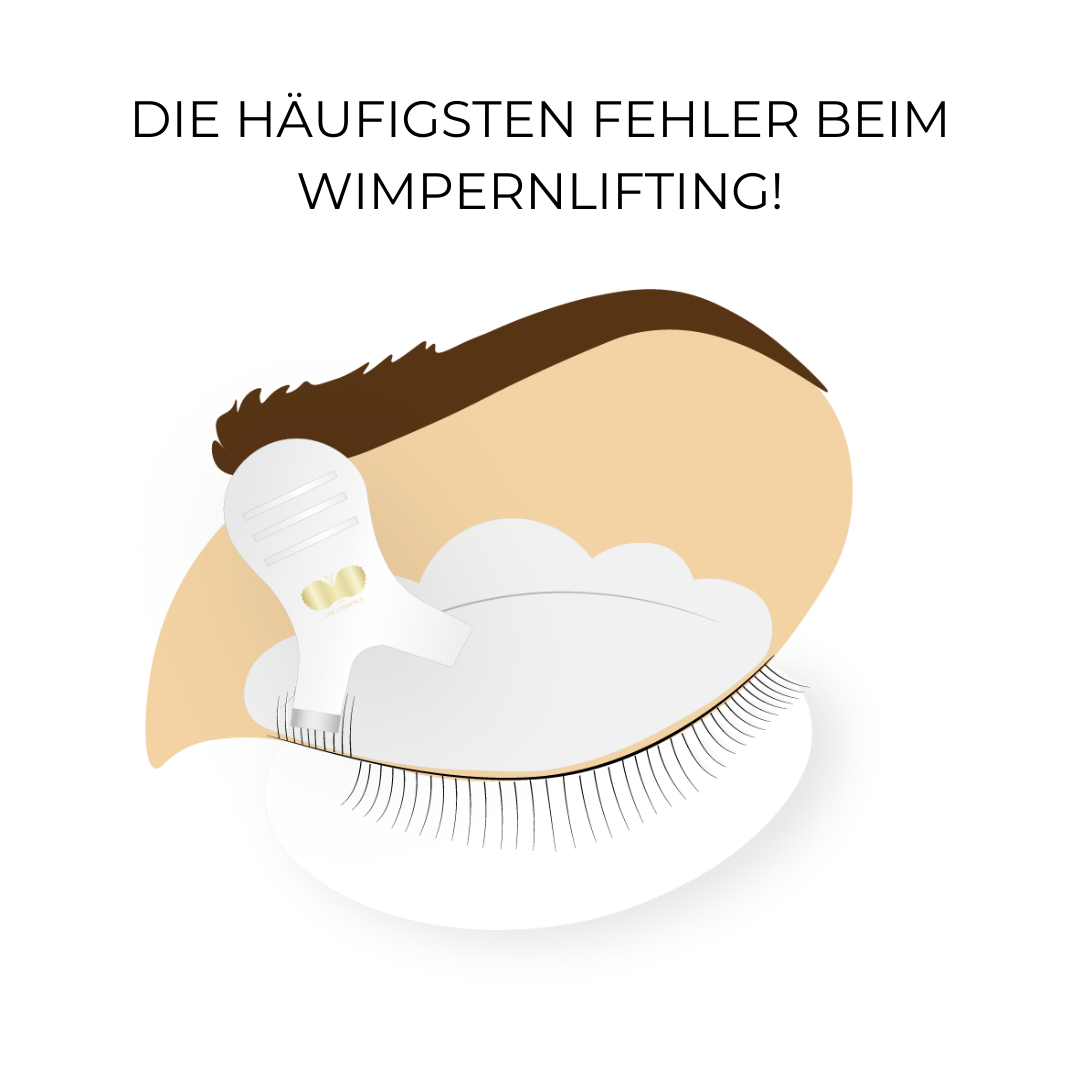 The most common mistakes in eyelash lifting