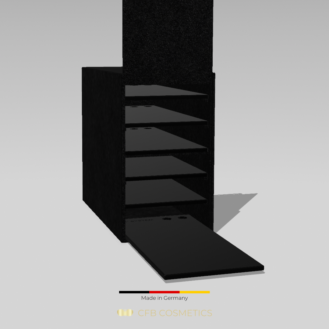 VUKI Lashbox Slim - Wimpernplatten Organizer | Made in Germany