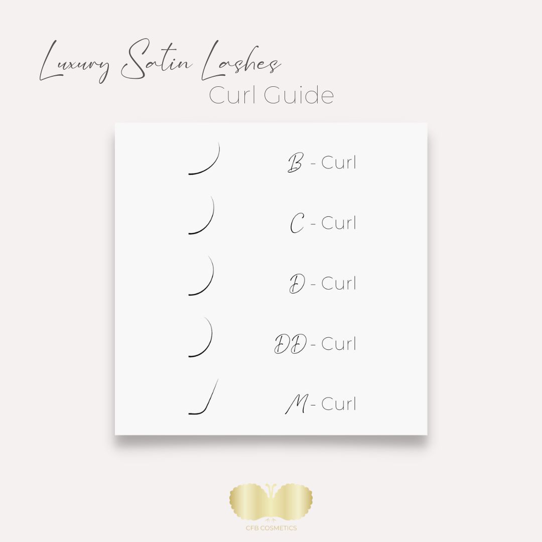 Luxury Satin Lashes | Mixtray | 1.5mm strips