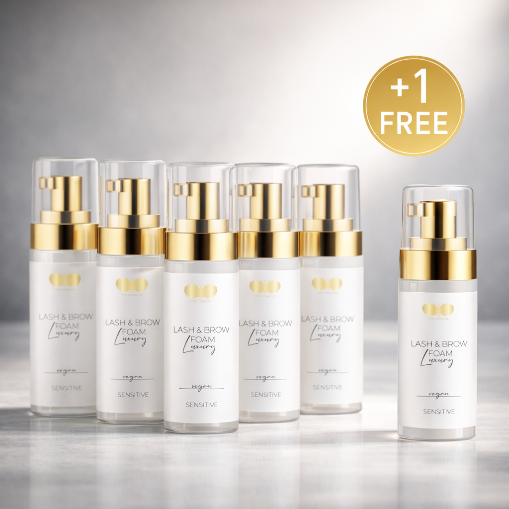 Wimpernshampoo 5er Set + 1 gratis | Lash & Brow Foam | 30 ml