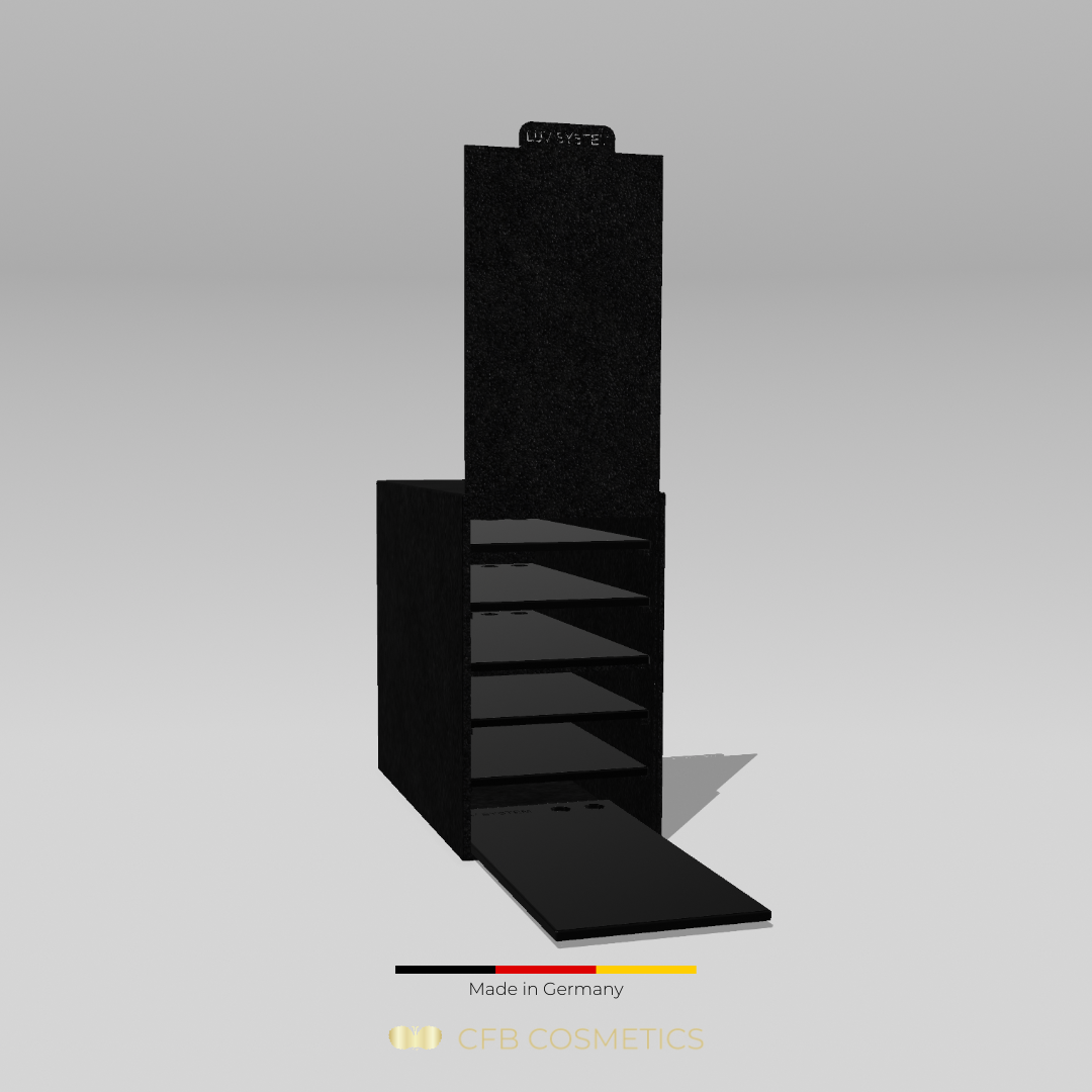 VUKI Lashbox Slim - Wimpernplatten Organizer | Made in Germany