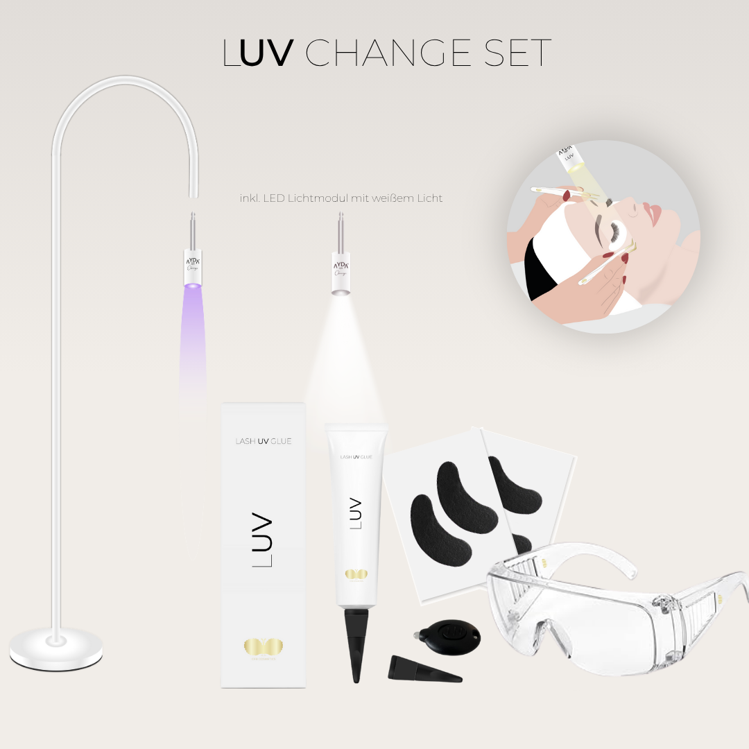 UV Lamp Set | CHANGE | UV-LED Hybrid Eyelash Extension