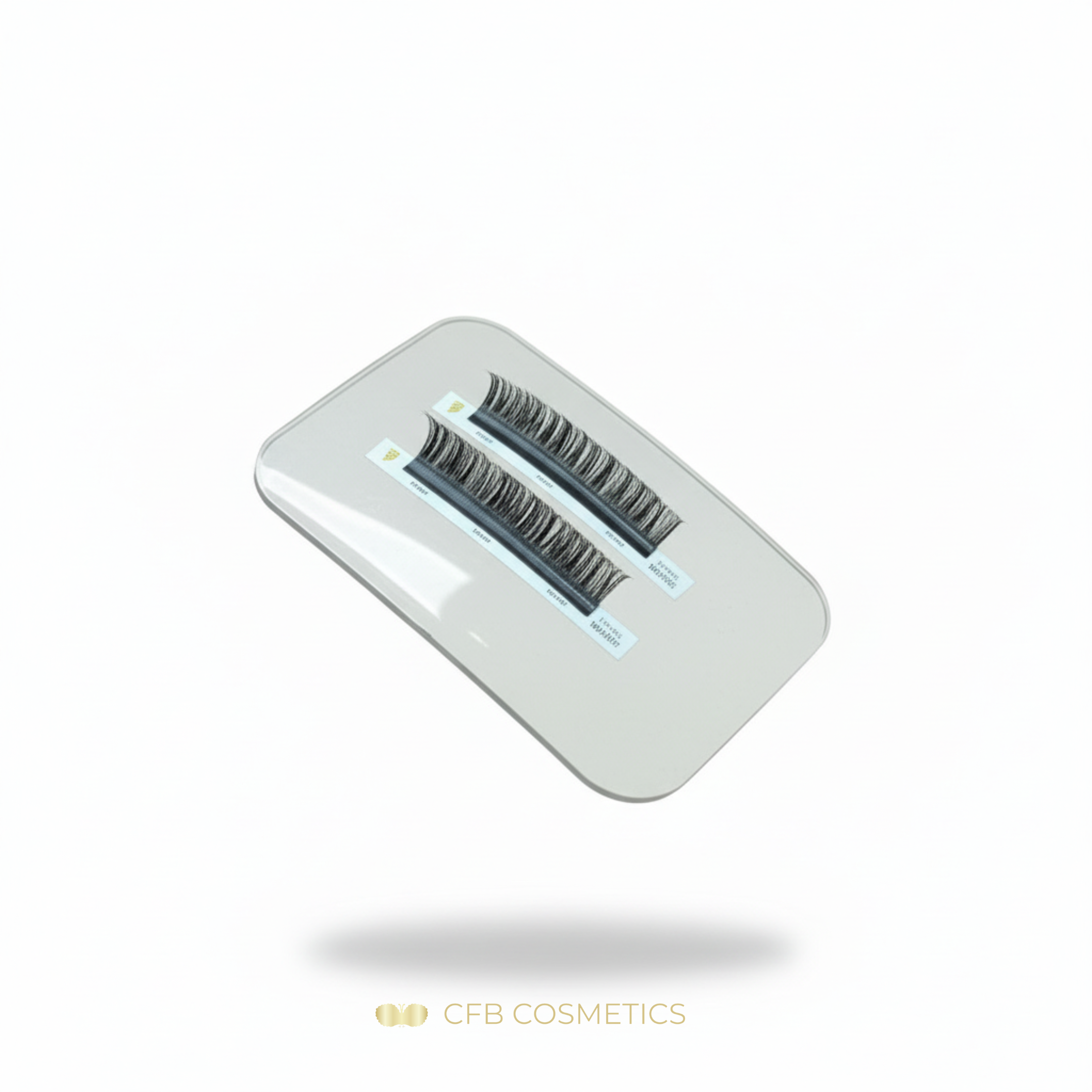 Silikon Lash Tray | rückstandslos & wiederverwendbar | eckig