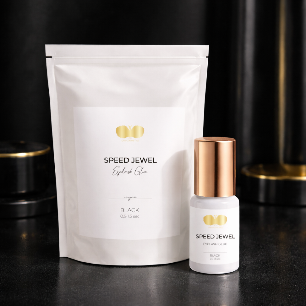 Eyelash glue | SPEED JEWEL | black | 0.5 - 1.5 sec