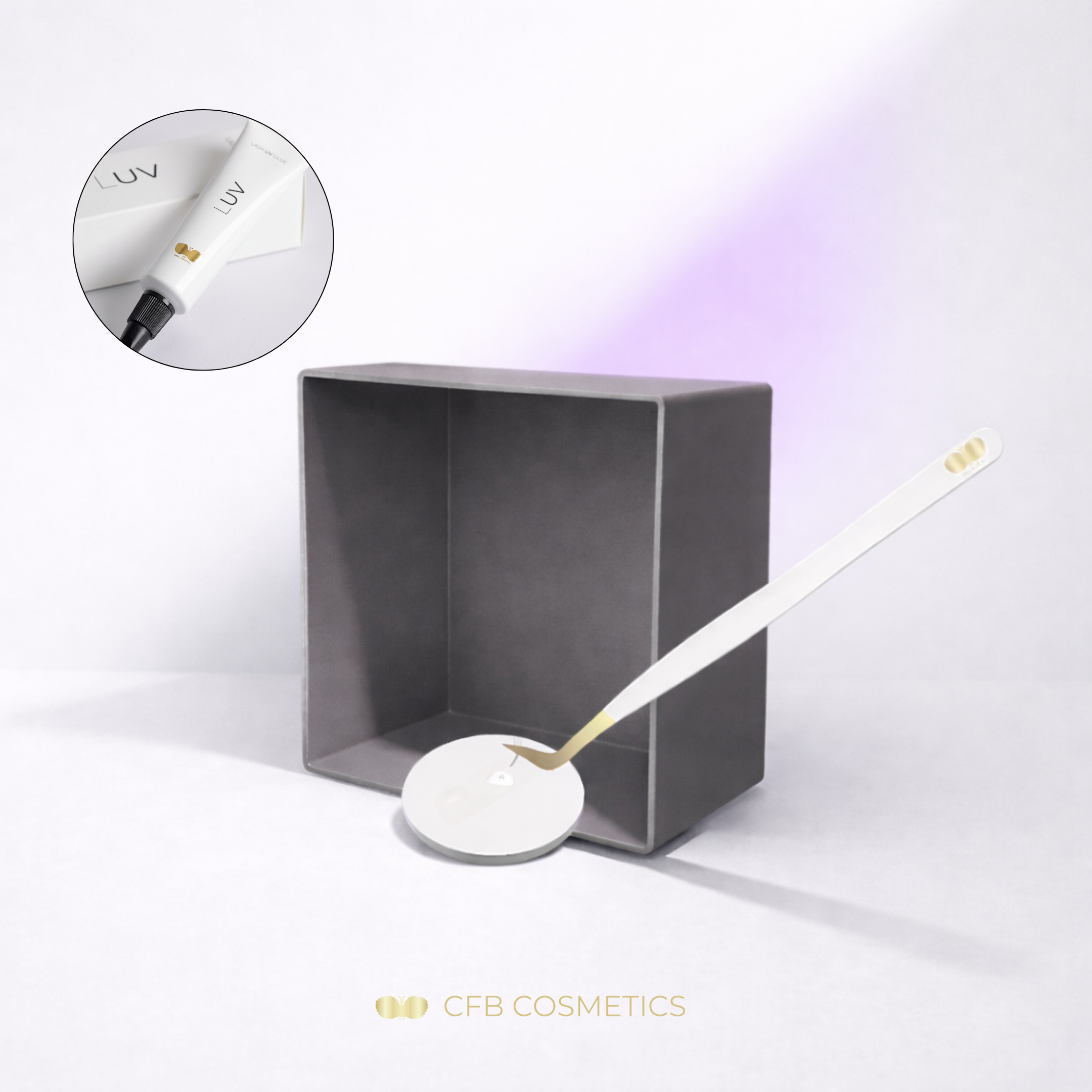 UV adhesive protection