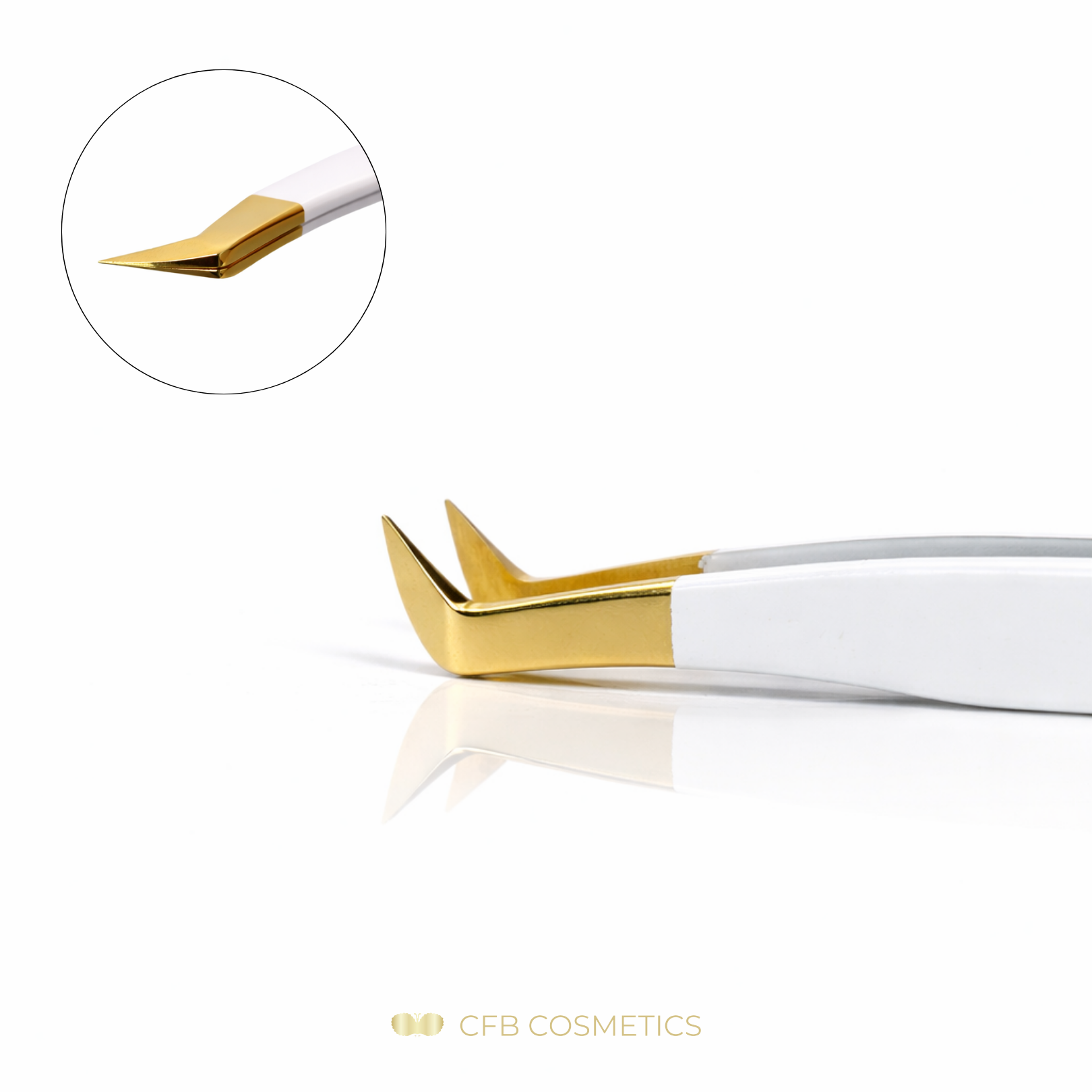 Luxury Tweezers Bestseller No 8 for eyelash extensions CFB Cosmetics®