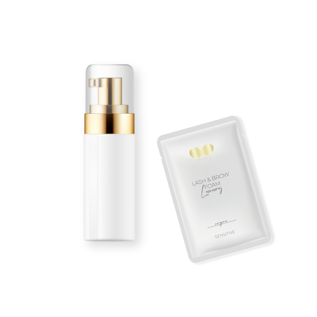 Leerflasche + Wimpernshampoo Konzentrat 