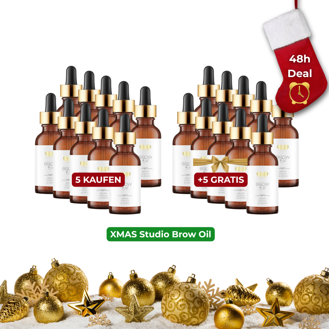 Pflegeöl | Augenbrauen 30ml Pipette | 10+12 GRATIS