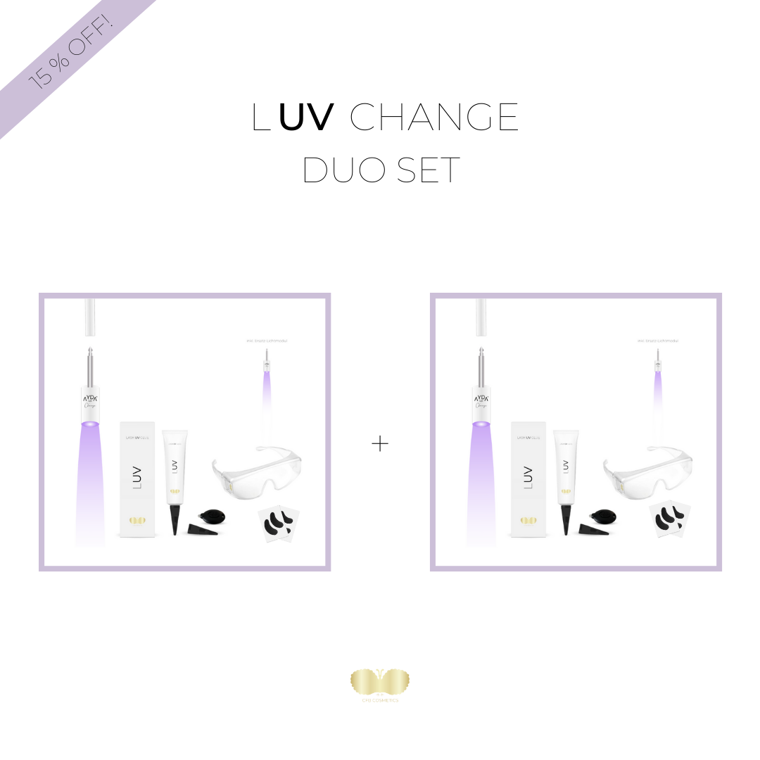 UV Lampen Set | CHANGE DUO Set | UV Wimpernverlängerung