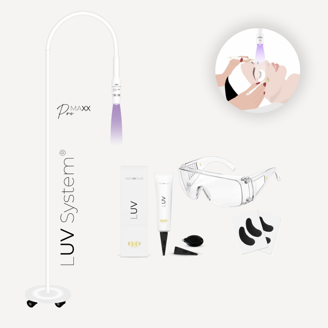 UV lamp set | PRO Maxx | UV eyelash extension