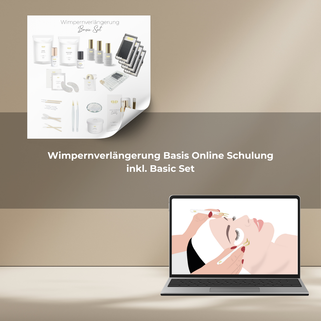 Eyelash extension basic online training with set Eyelash extension basic online training with set