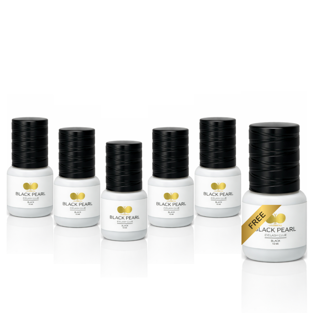 Wimpernkleber BLACK PEARL | Set 5 + 1 gratis | CFB Cosmetics®
