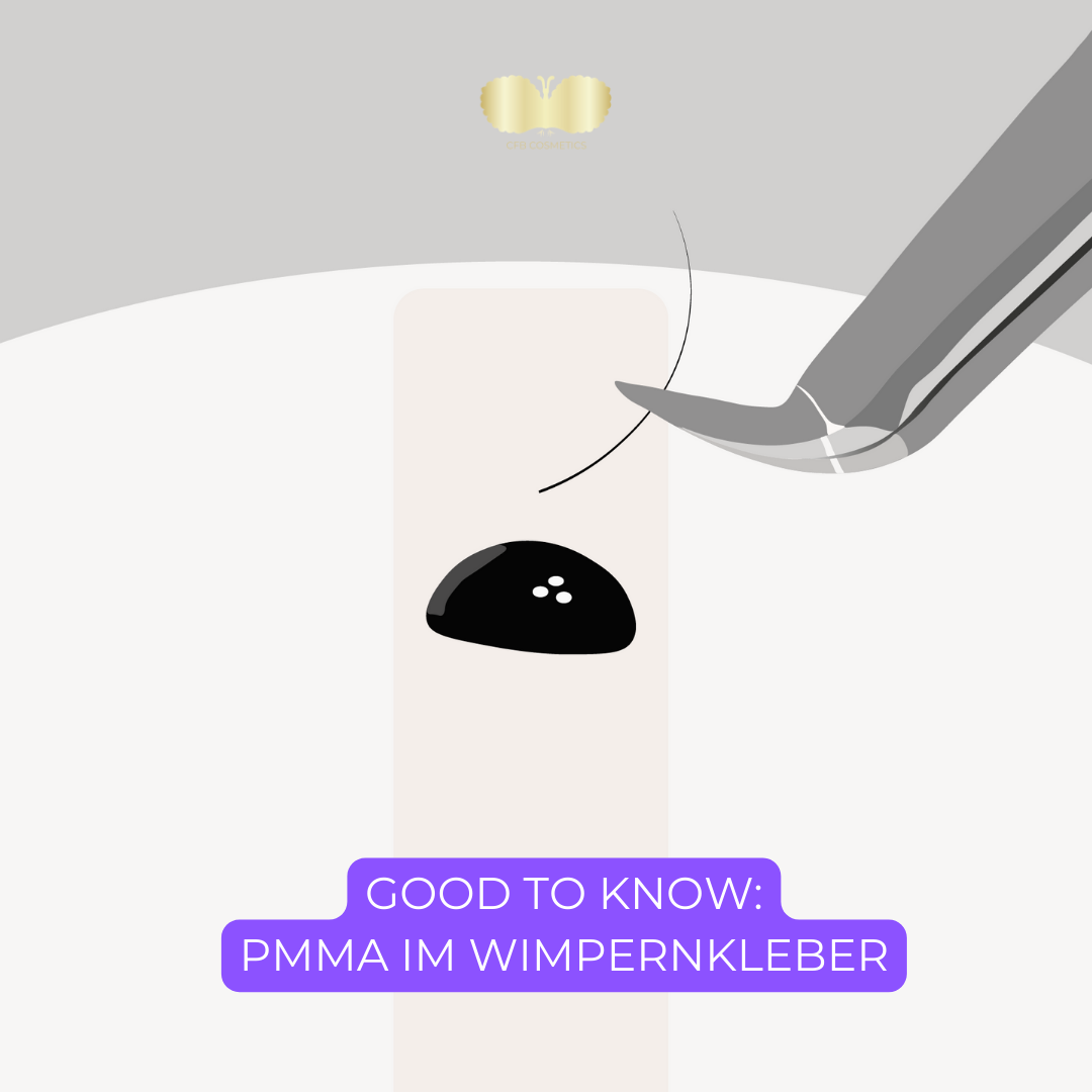 Why PMMA in eyelash adhesives is safe