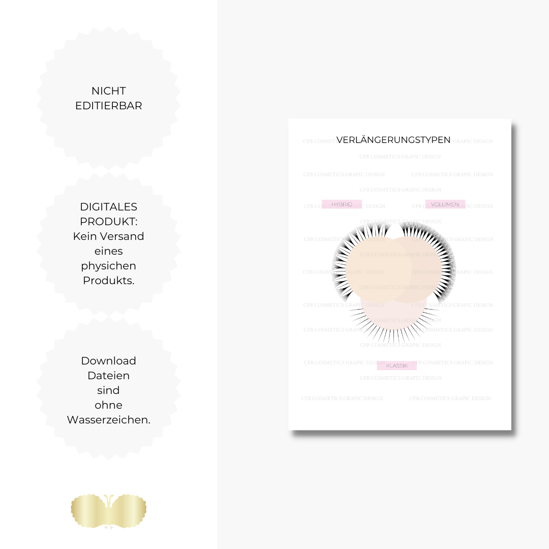 Eyelash extension types: Classic, Volume & Hybrid in comparison| Lash Studio Supplies | Digital Eyelash extension types: Classic, Volume & Hybrid in comparison| Lash Studio Supplies | Digital