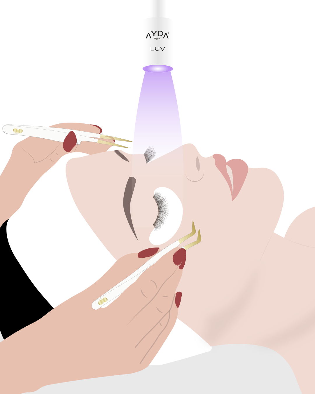 LUV System® BASIC Light | 5 Watt | UV eyelash extension LUV System® BASIC Light | 5 Watt | UV eyelash extension