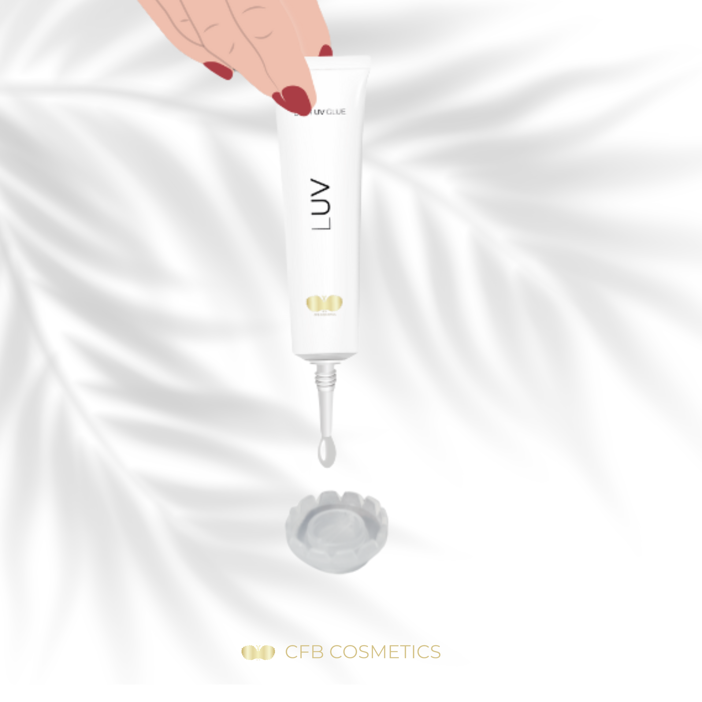 Wimpernkleber Cup | 10 Stück