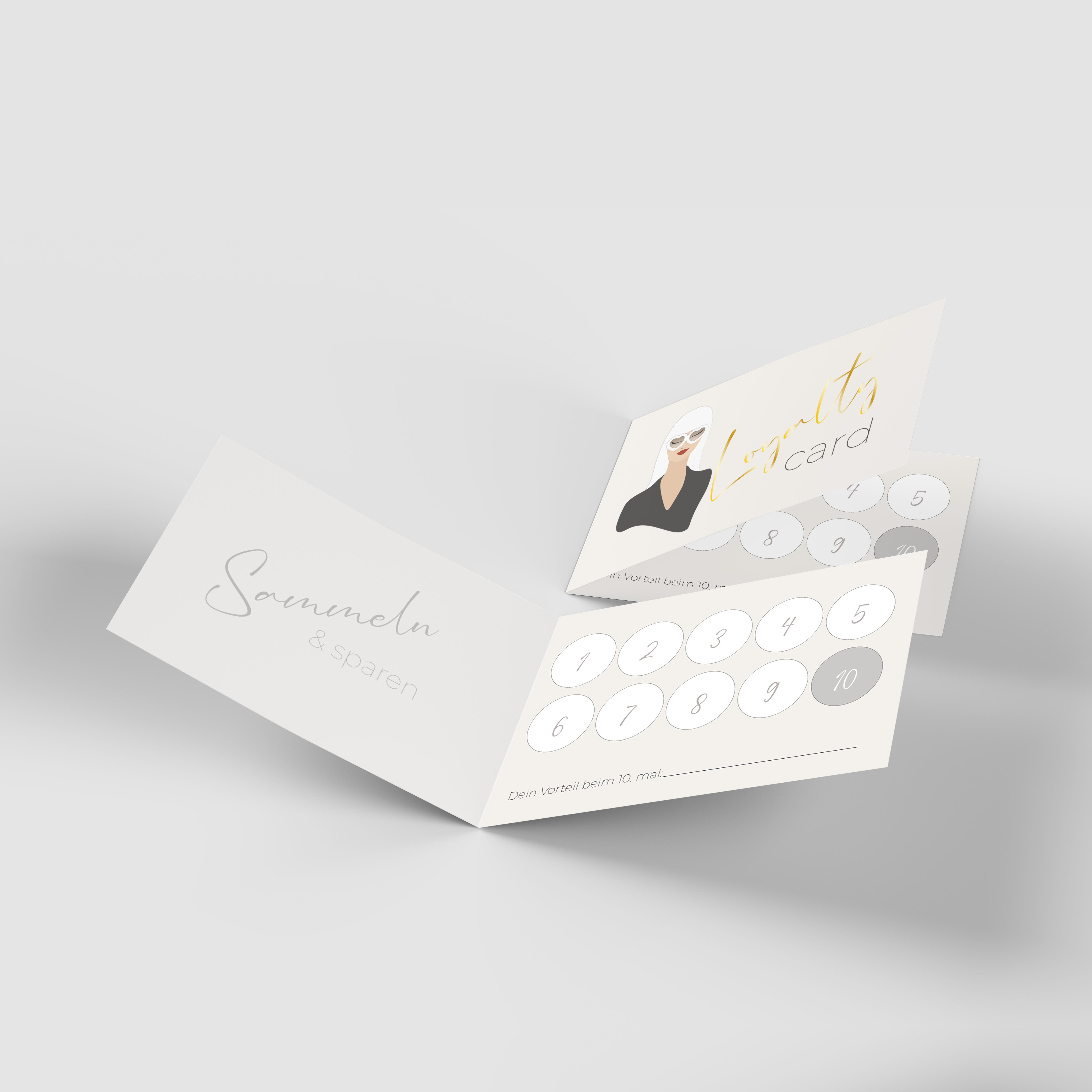 Loyalty Cards | Bonus Cards | 2500 | with your own logo