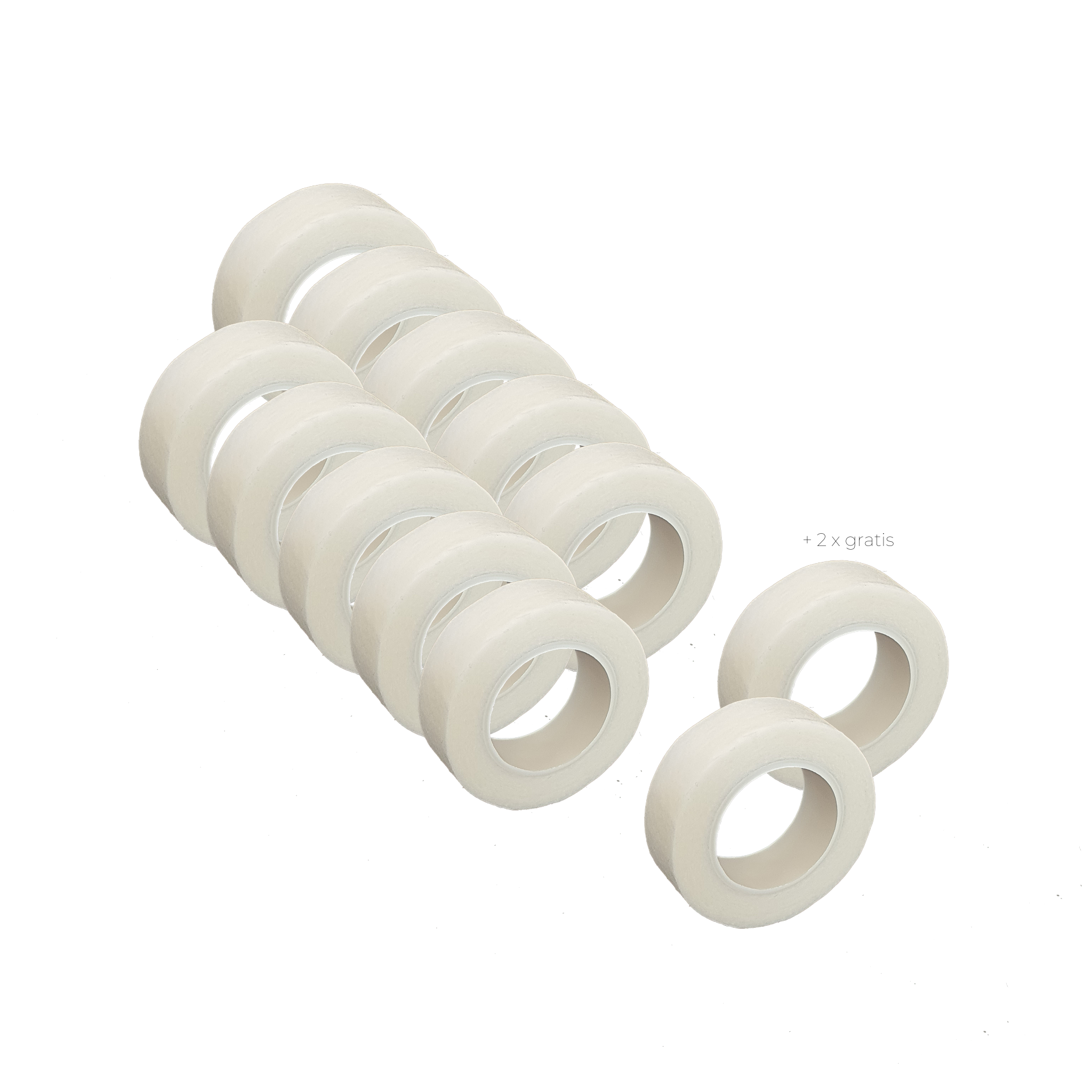 Tape set of 10 + 2 free Medical Lash Tape | Paper Tape set of 10 + 2 free Medical Lash Tape | Paper