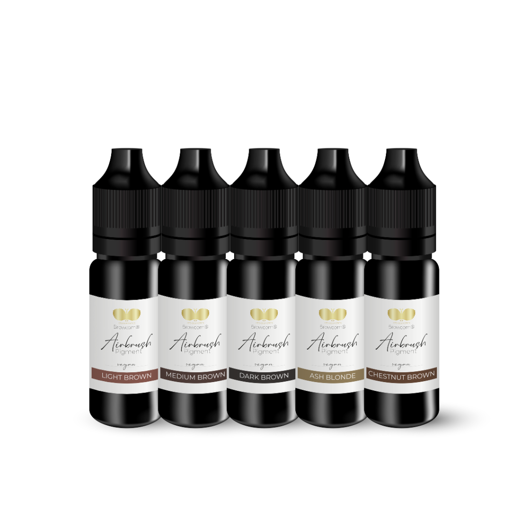 Airbrush Pigment Set | 5 Farbtöne Airbrush Pigment Set | 5 Farbtöne