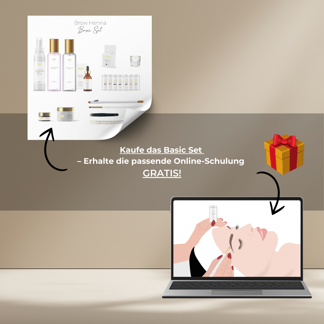 Basic Set + Gratis Henna Brows Online Schulung