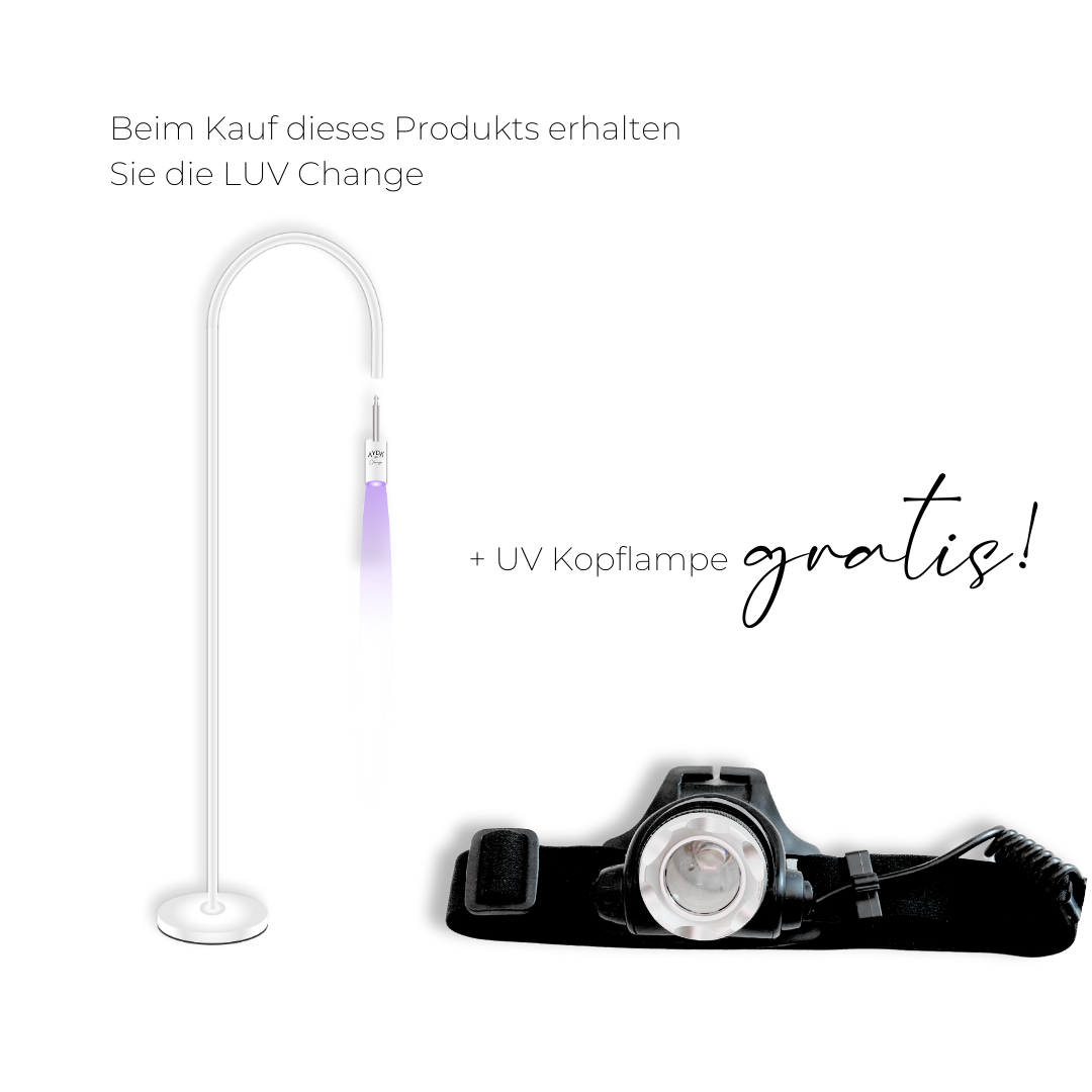 UV Lampe Change + GRATIS UV Kopflampe