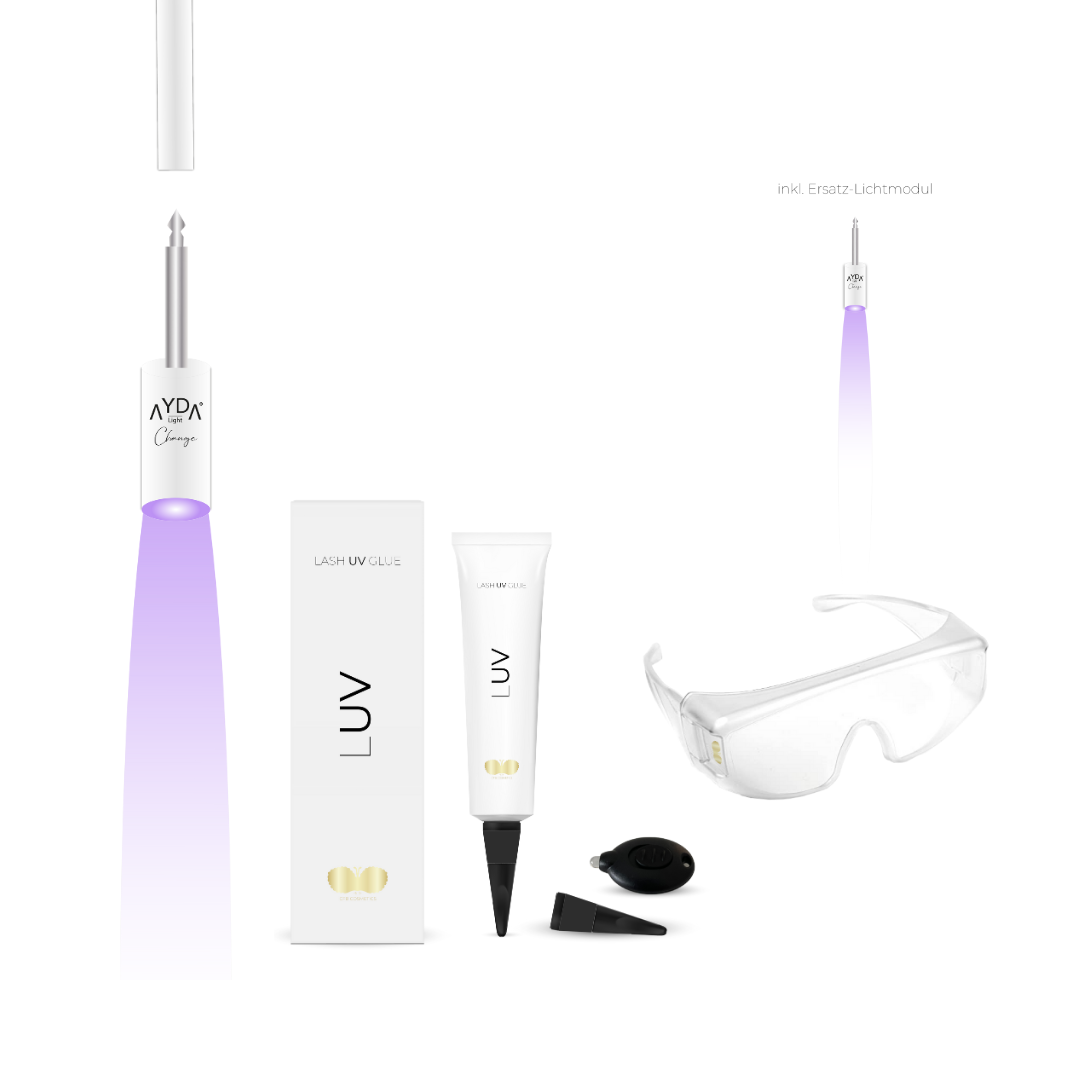 UV lamp set | CHANGE DUO set | UV eyelash extensions