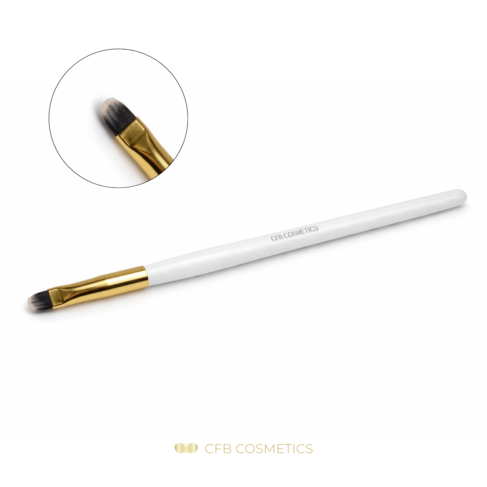 Pinsel oval weiß für Lash-, Brow- und Korean Lash Lifting CFB Cosmetics®