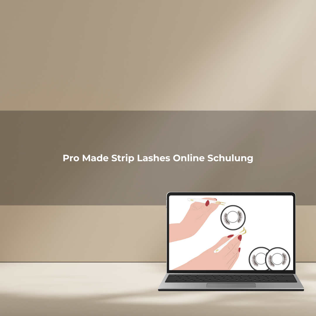 Pro Made Strip Lashes | incl. Starter Set | Online Training