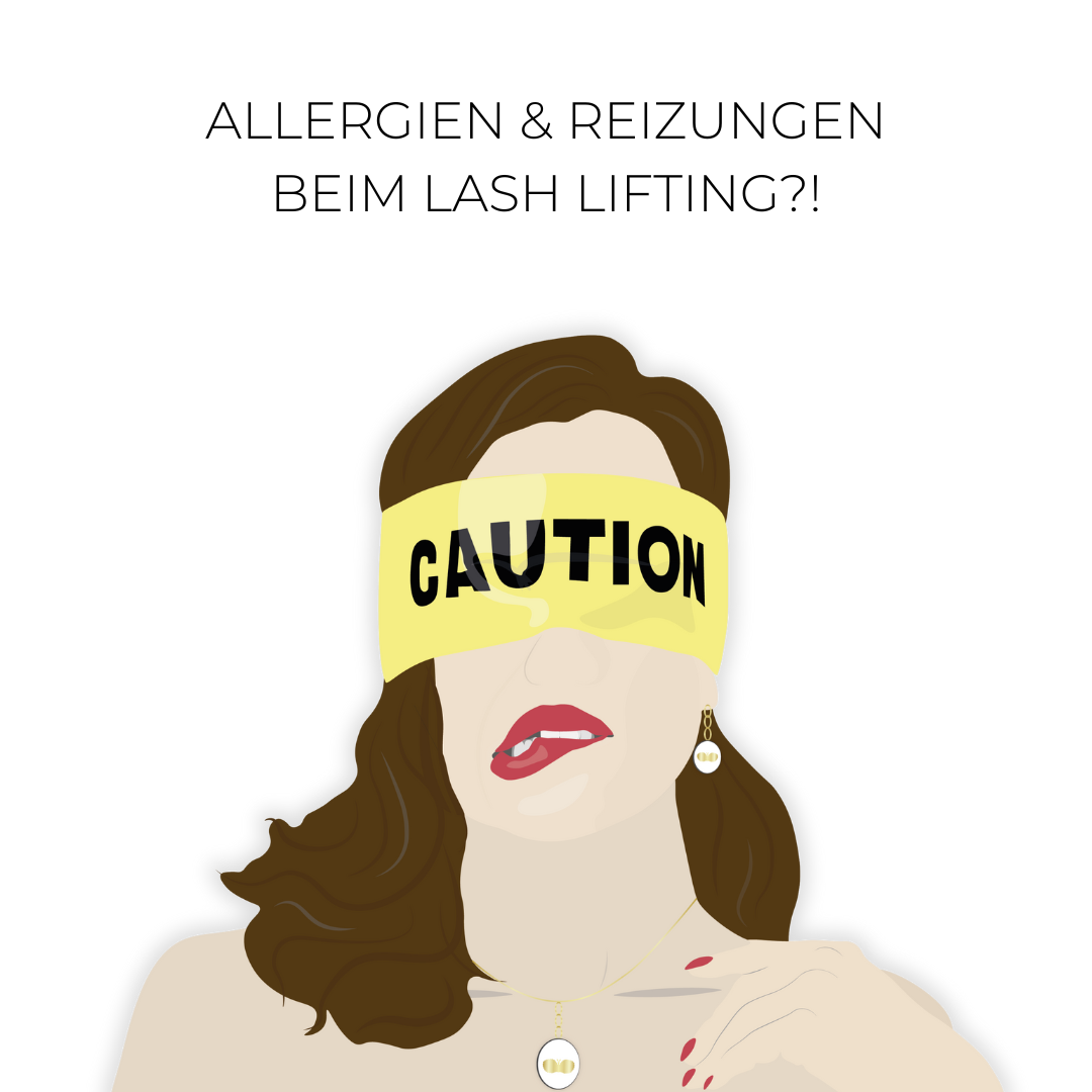 ALLERGIES AND IRRITATION during lash lifting
