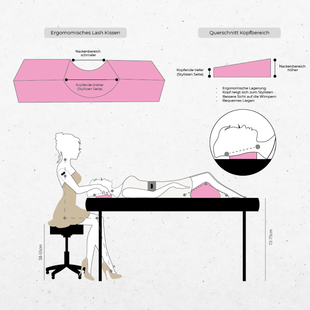 Lashes cushion | imitation leather