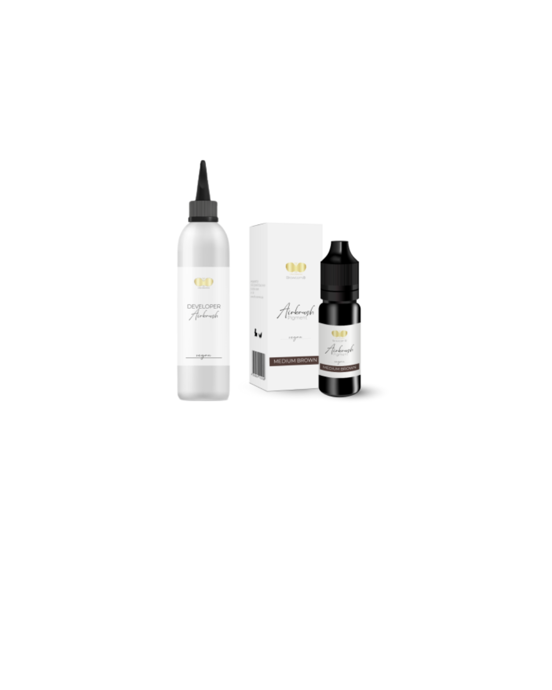 Prämienartikel Airbrush Pigment Medium Brown + Entwickler