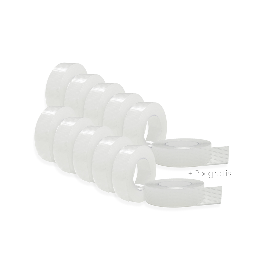 Tape set of 10 + 2 free Micropore Lash Tape Tape set of 10 + 2 free Micropore Lash Tape