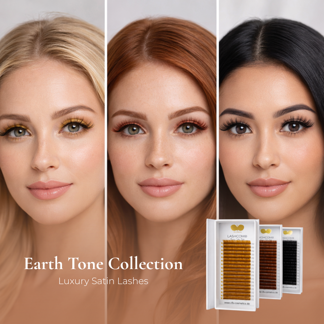 Earth Tone Collection – Luxury Satin Lashes