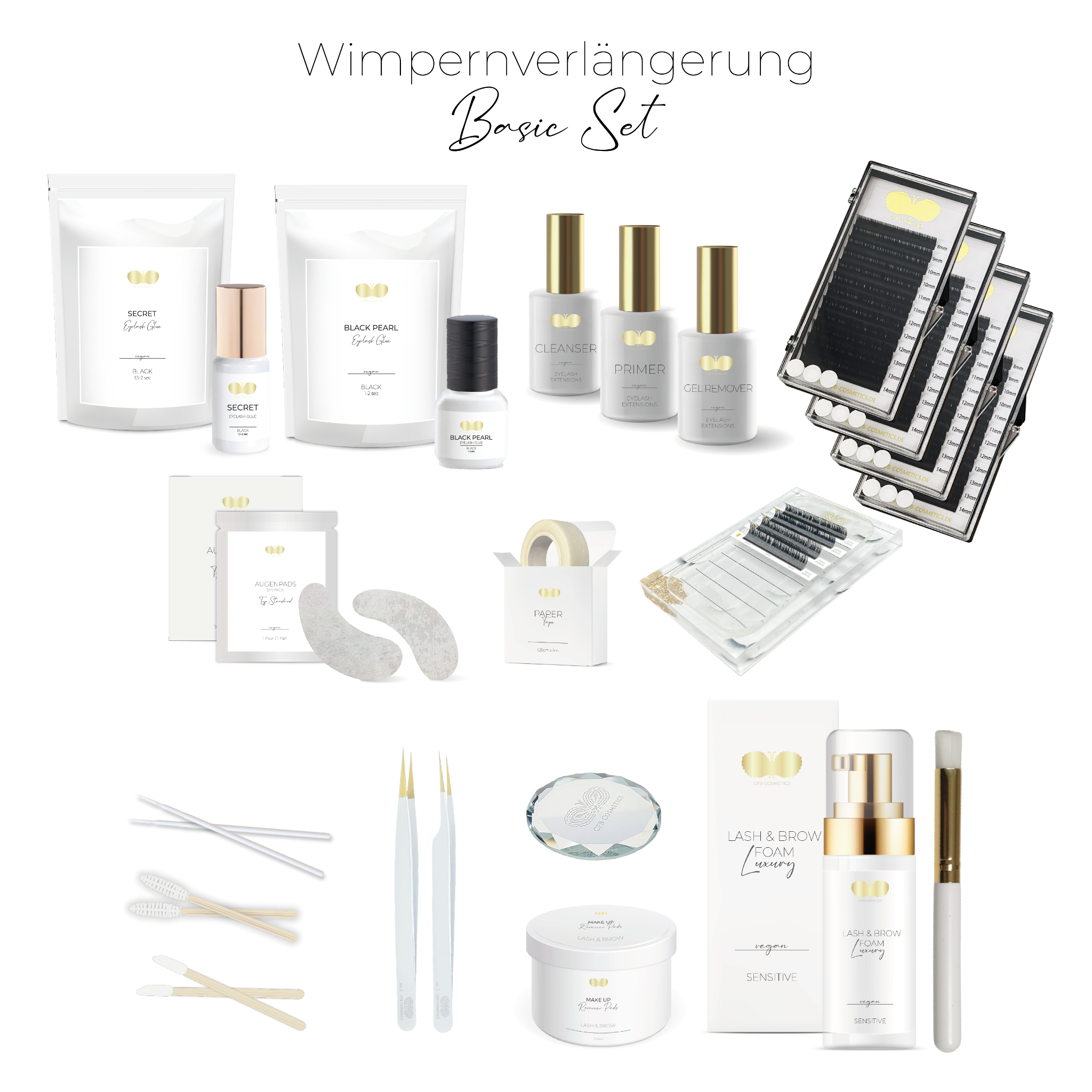 Wimpernverlängerung | Basic Set