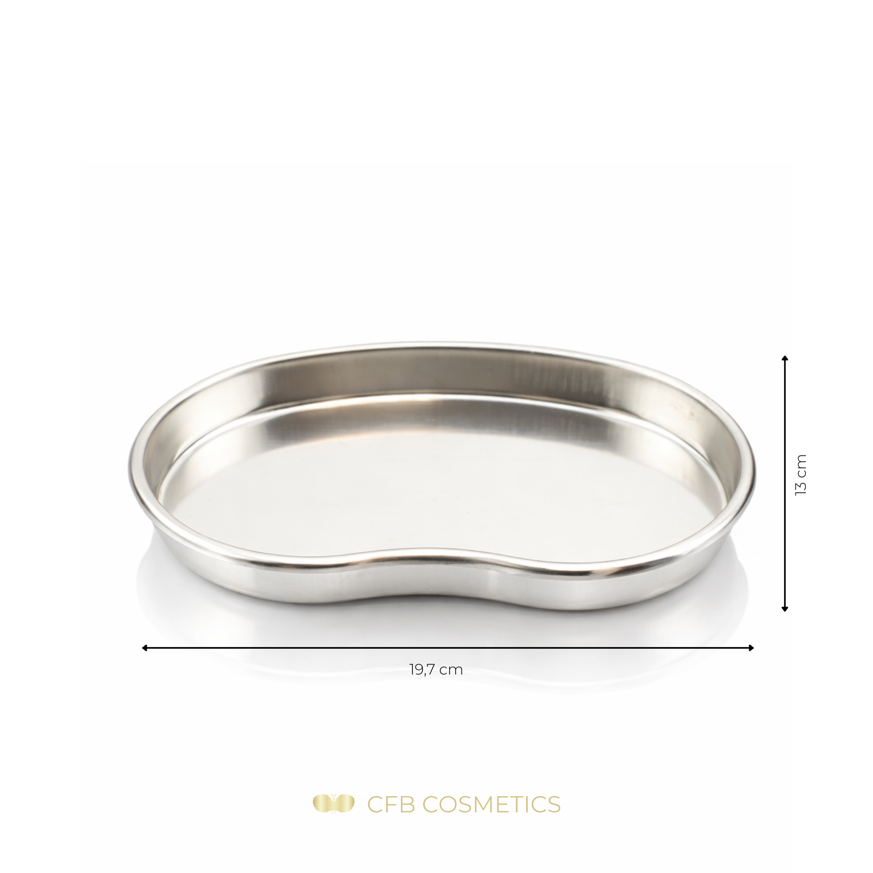 Nierenschale Edelstahl groß für kosmetische Behandlungen - CFB Cosmetics®