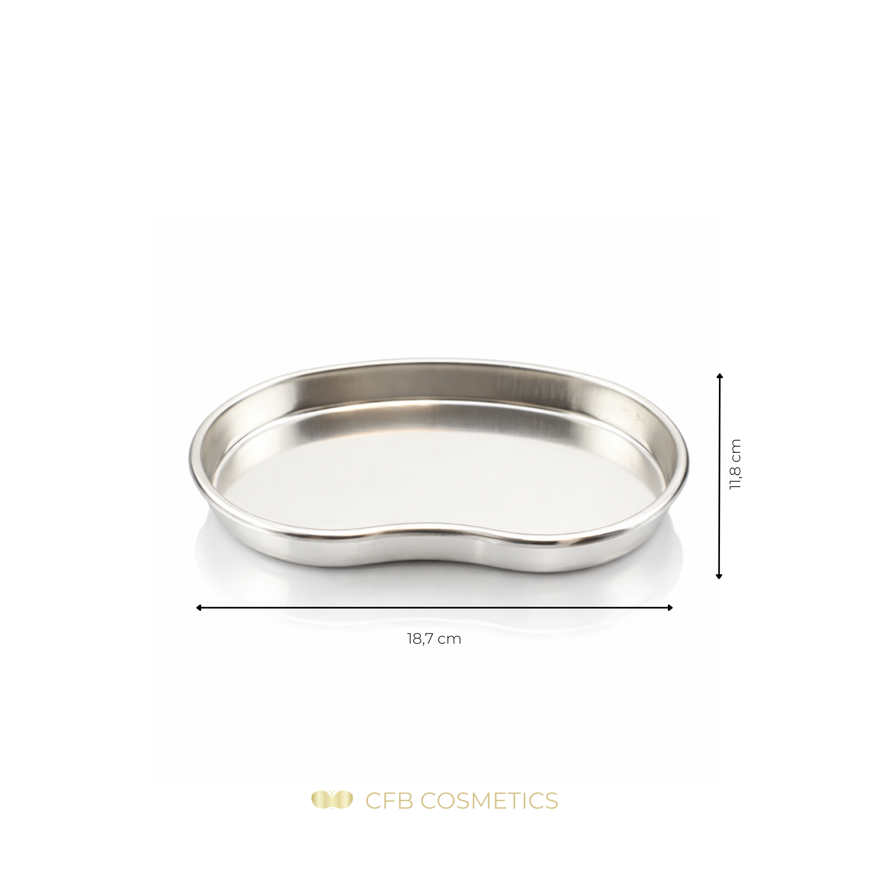 Nierenschale Edelstahl klein für kosmetische Behandlungen - CFB Cosmetics®