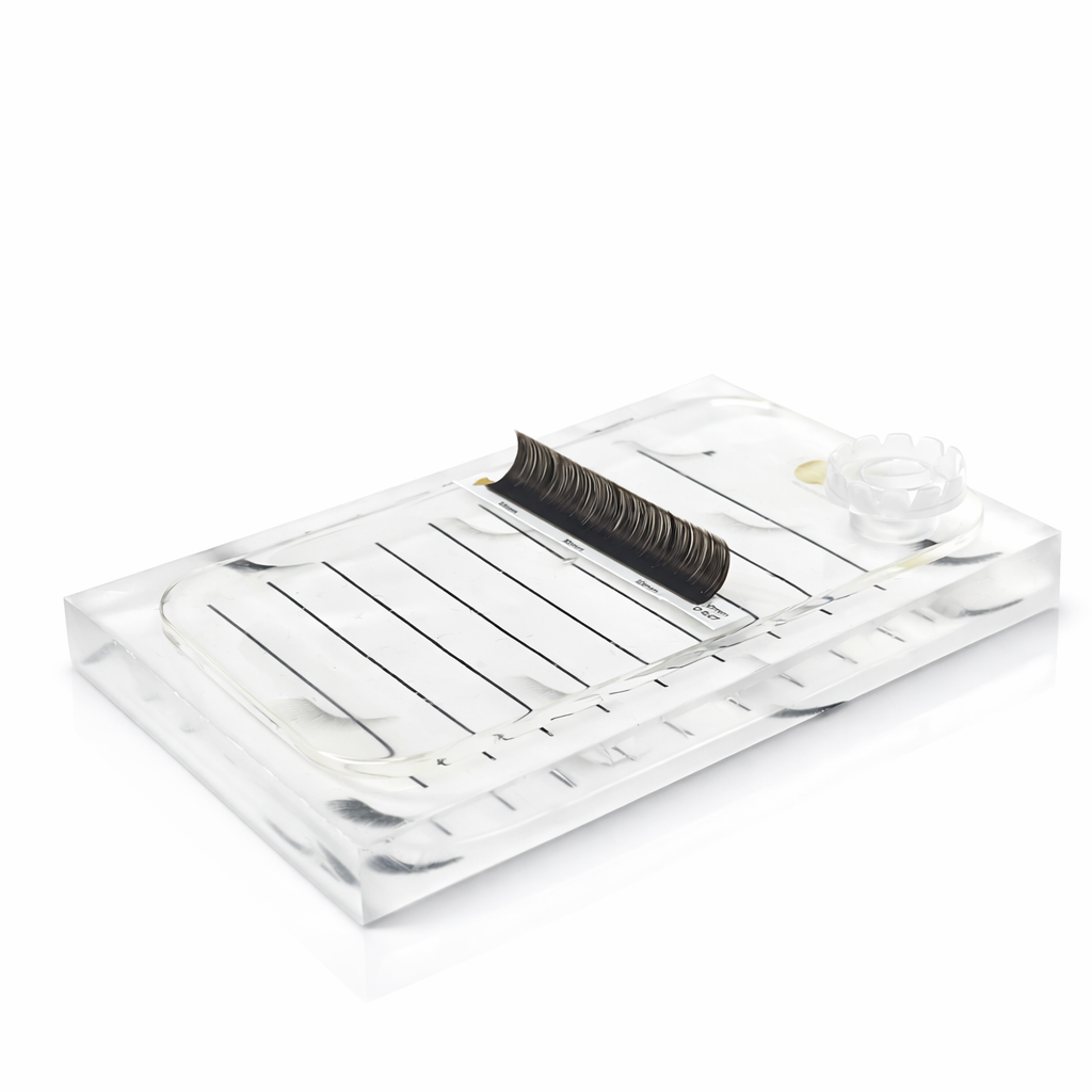 Wimpernplatte klein aus Acrylglas für Wimpernverlängerung CFB Cosmetics®