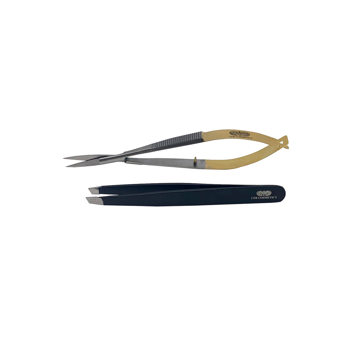 Eyebrow set | tweezers &amp; feather scissors
