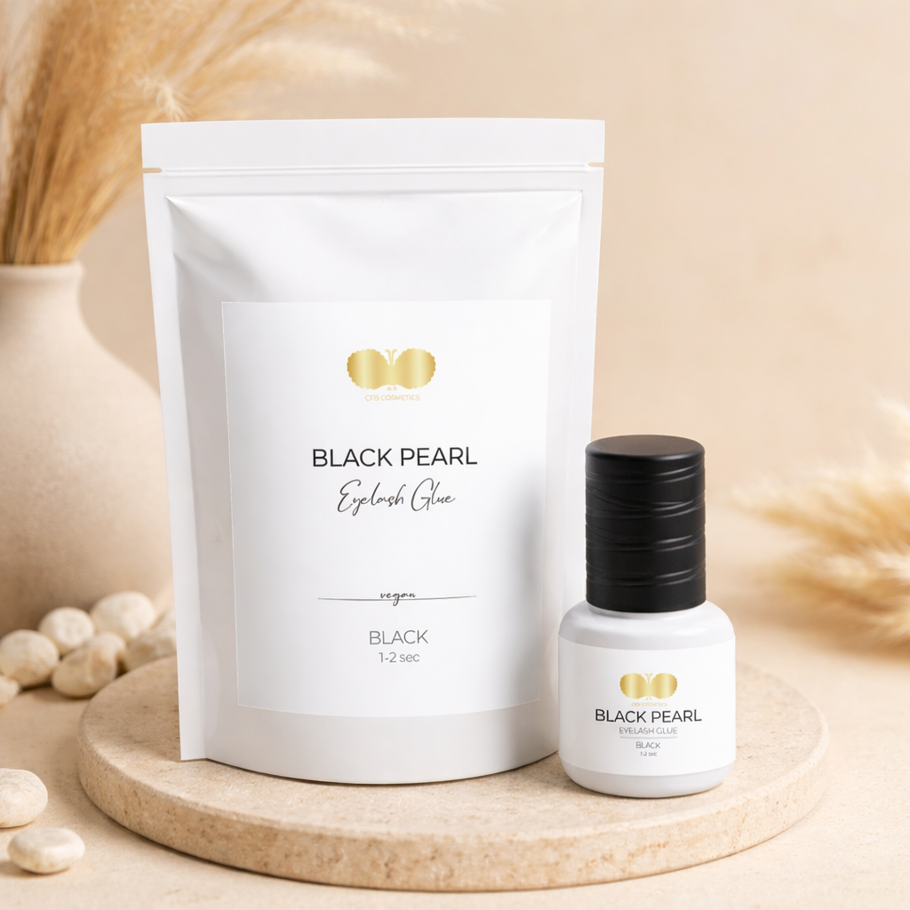 Wimpernkleber | BLACK PEARL | schwarz | 1 - 2 Sek