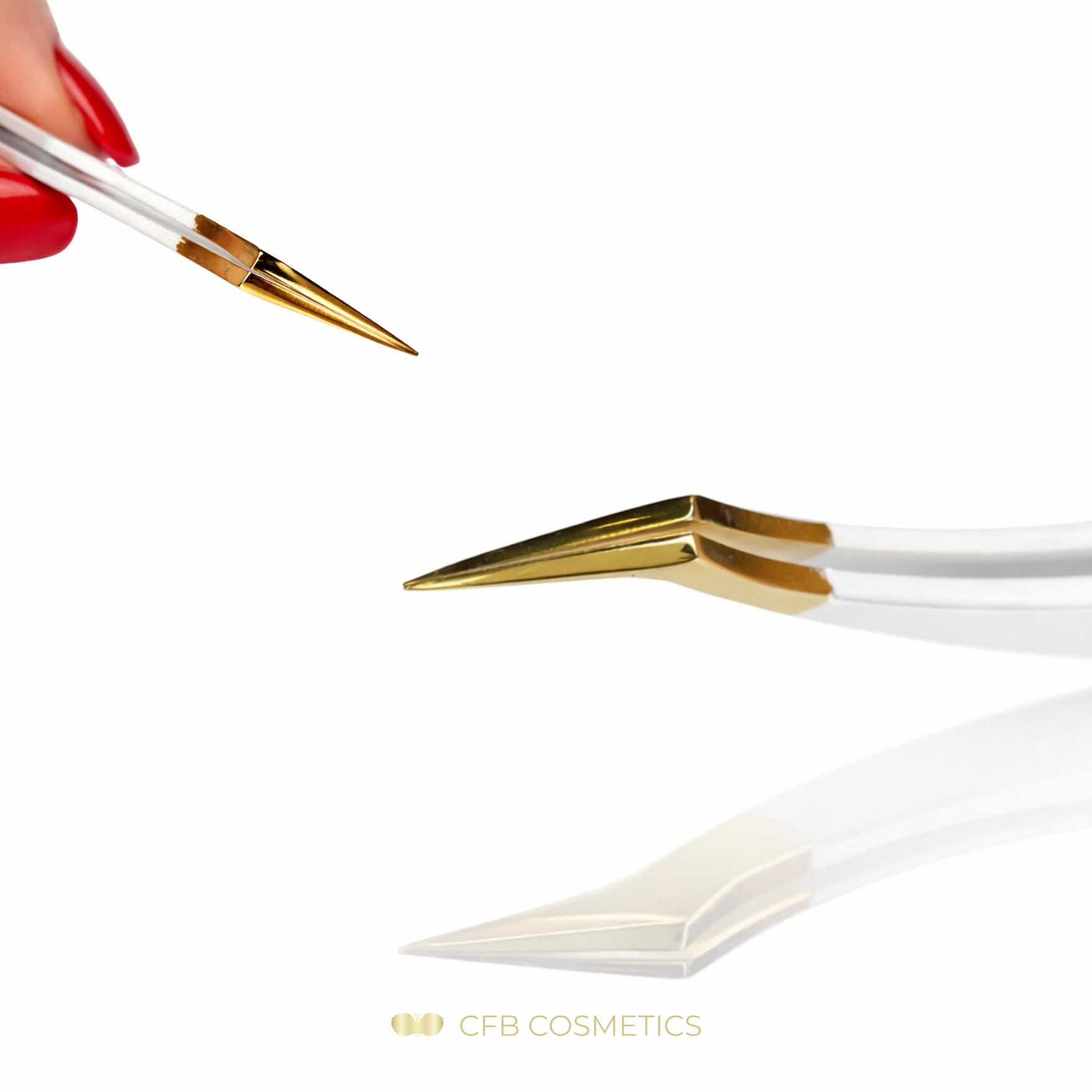 Luxury Tweezers No 5 75° 10 mm for volume technique CFB Cosmetics®