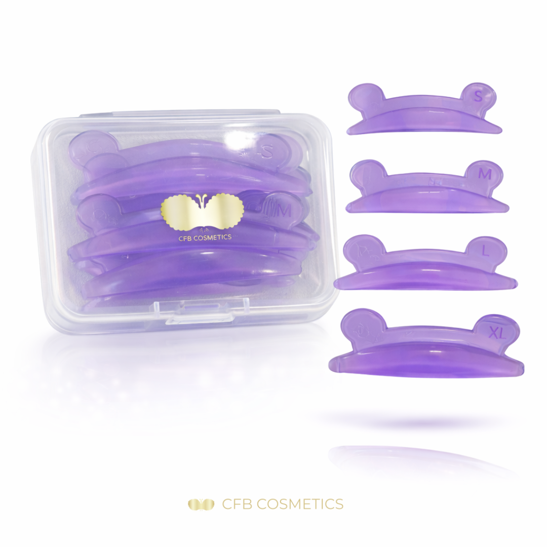 Lash Lifting Silikonpads | lila | selbstklebend | CFB Cosmetics®