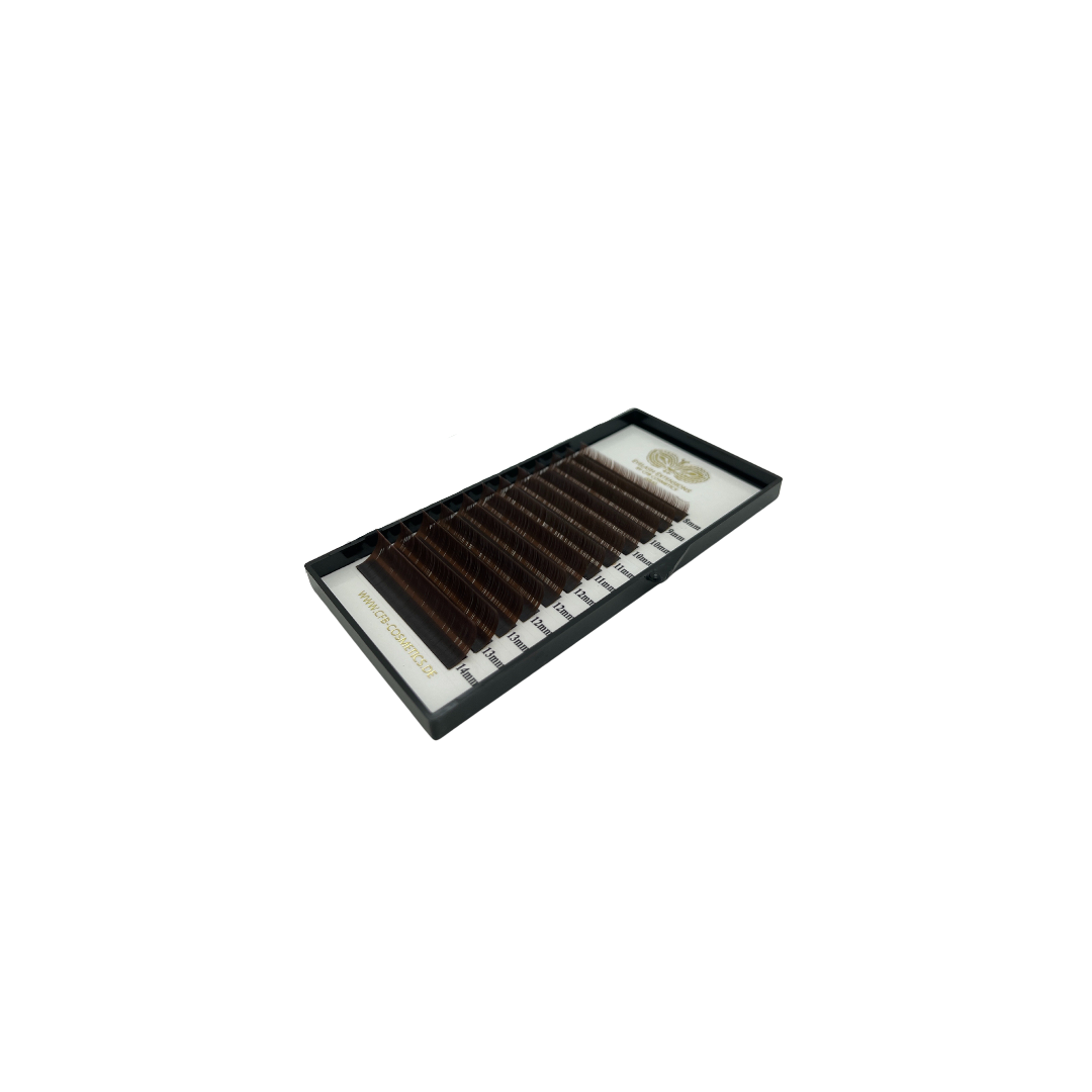 CFB-Cosmetics-Lashcom-Dark-Brown-Lashes-3 Braune Wimpernextensions | Einzellängen