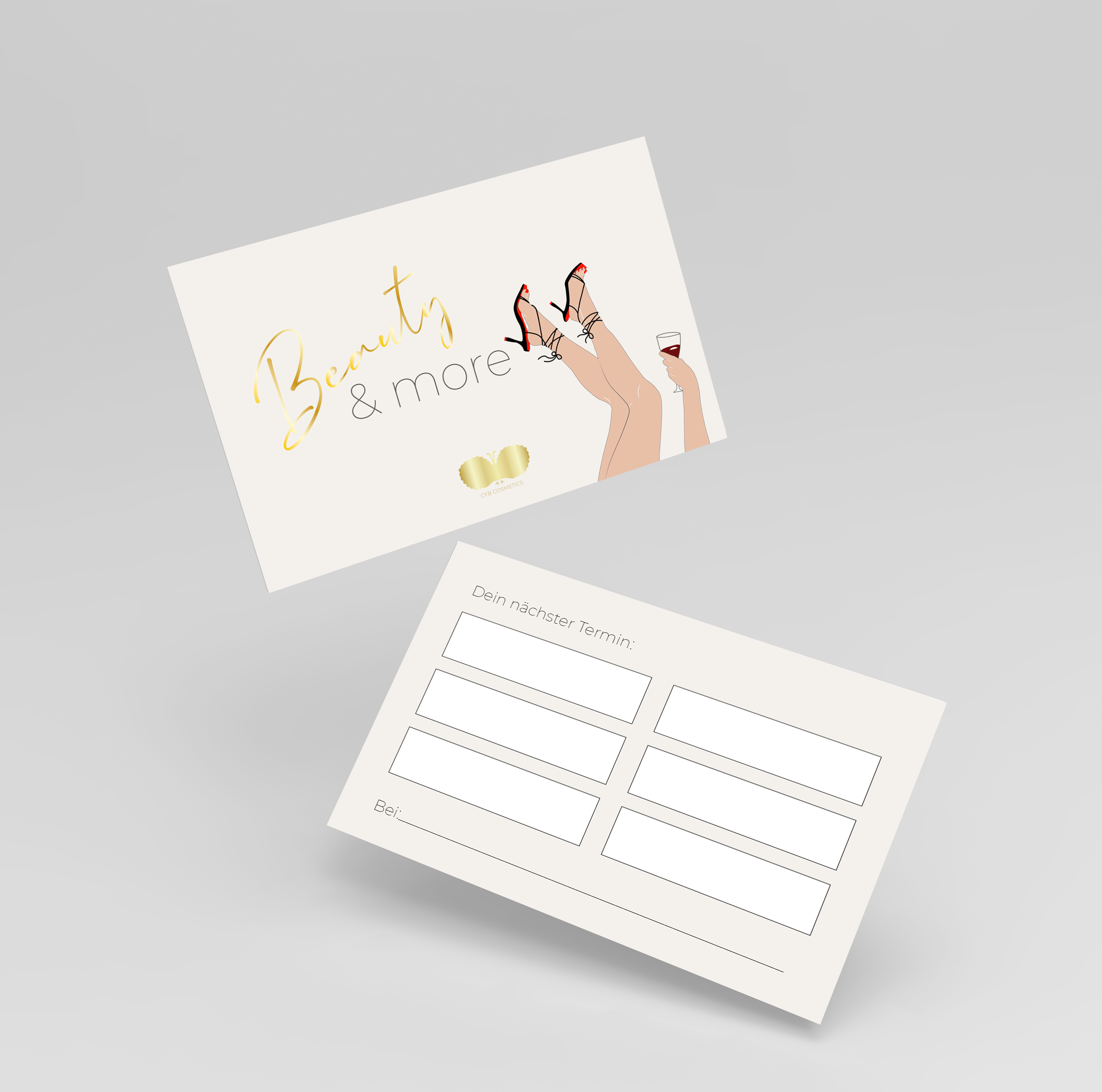 Appointment cards | stylish designs | 50 pieces